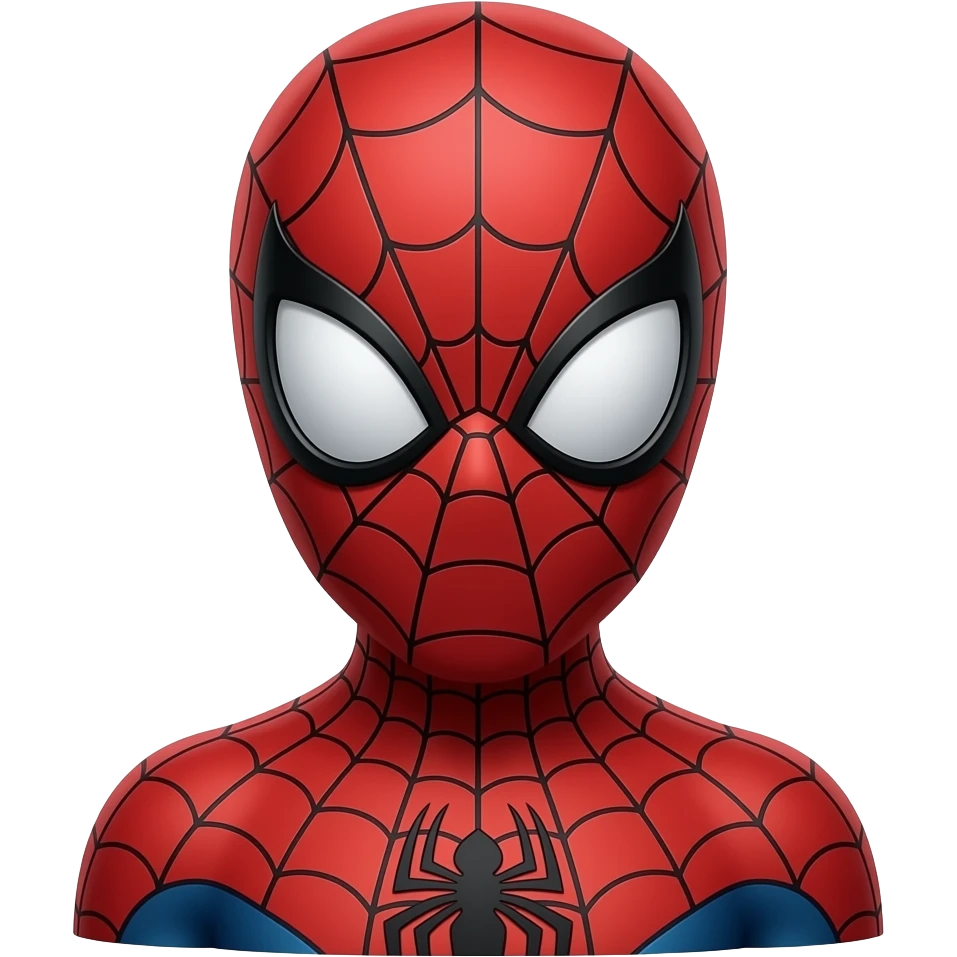the amazing spiderman spider emoji