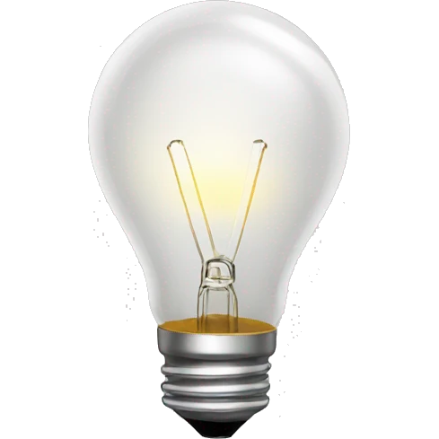 bulb emoji