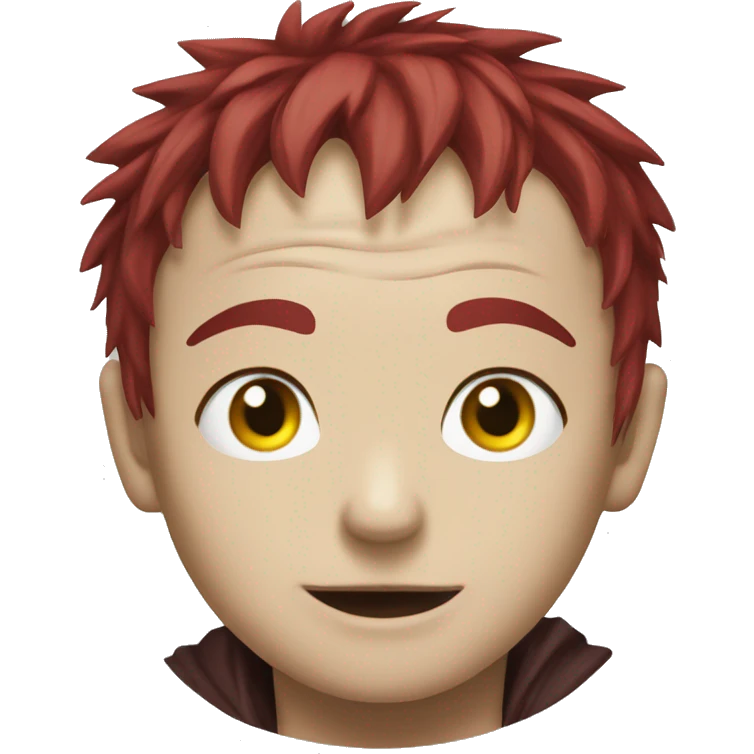 Gaara sorprendido emoji