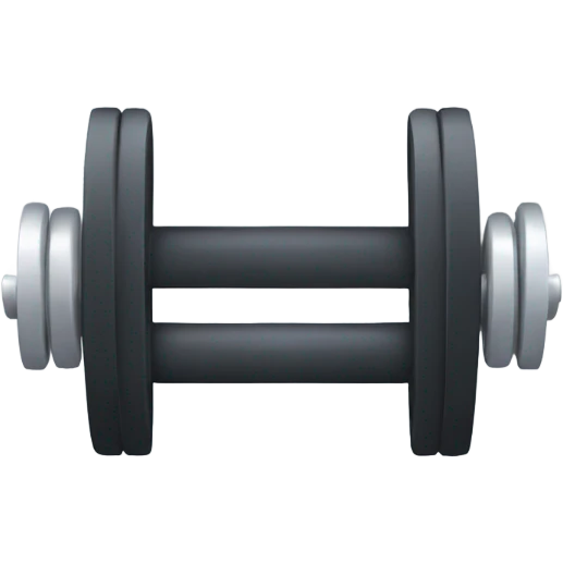 gym weights  emoji