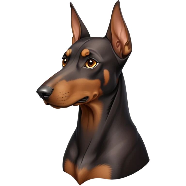 cinematic-noble-doberman-portrait-emoji,-poised-and-regal,-with-a-strong,-athletic-build-and-a-lustrous,-well-groomed-black and tan fur,-deep-set-soulful-brown-eyes,-simplified-yet-sharp-and-sophisticated-features,-highly-detailed, emoji
