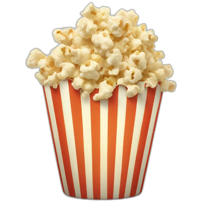 time for popcorn emoji