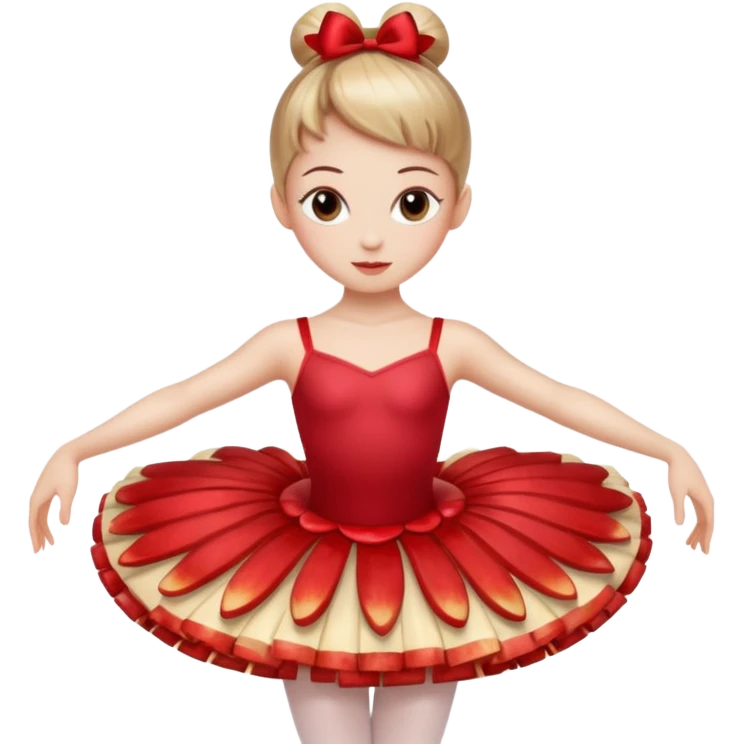 Make apple type ballerina emojis  emoji