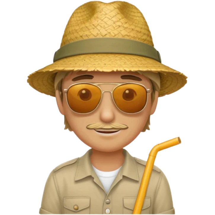 island tour guide emoji