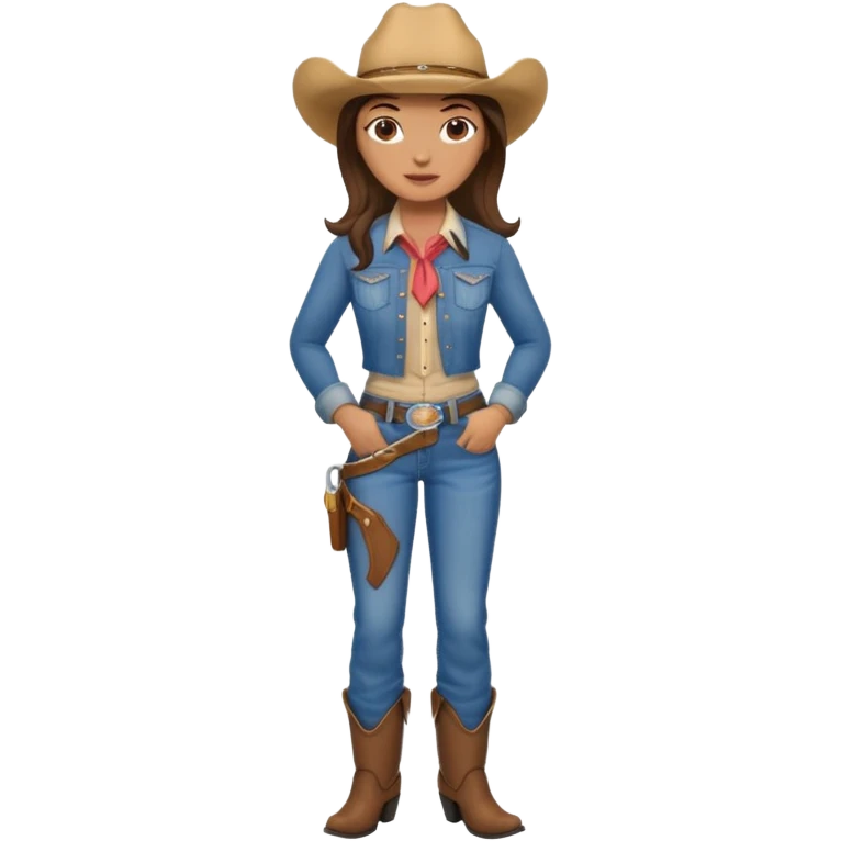 Cowgirl jeans wide at the bottom emoji