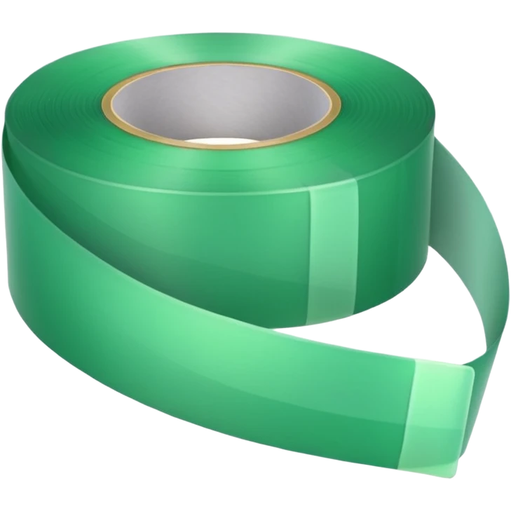 emoji of light green tape emoji
