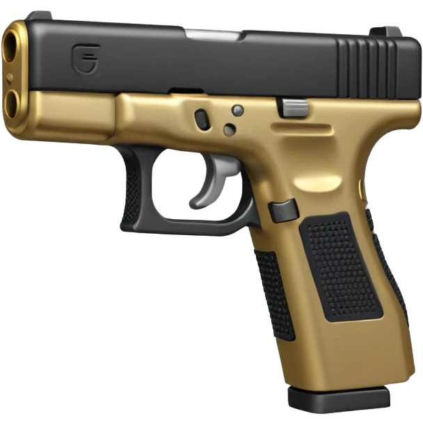 Emoji with Glock emoji