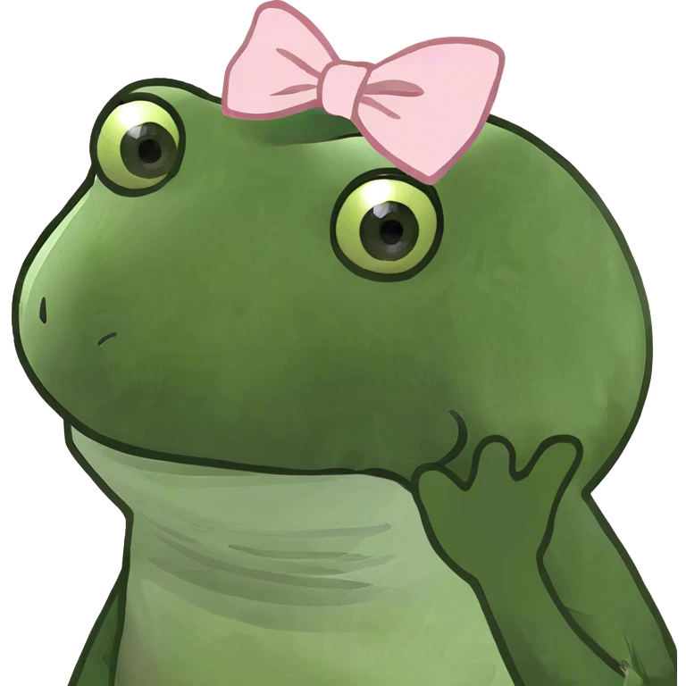 A cute white bunny with a light pink bow on its head emoji