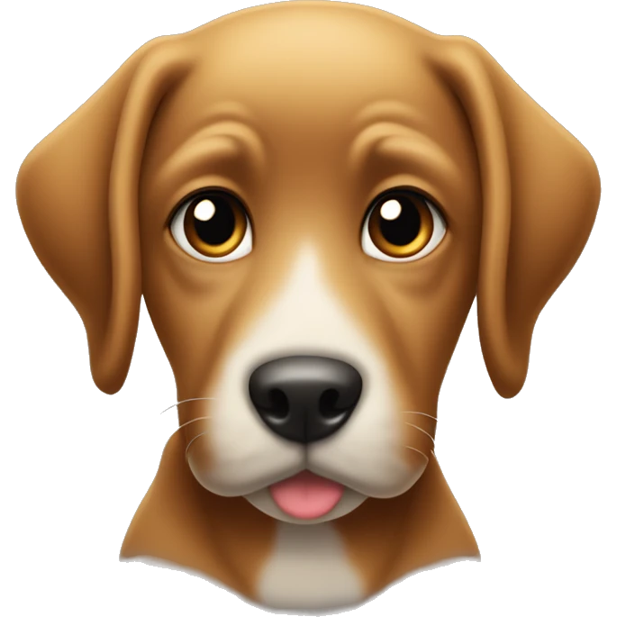 “A face with a pouty lip, wide puppy eyes, and slightly tilted head, expressing a playful yet genuine ‘please’ or begging expression.” emoji