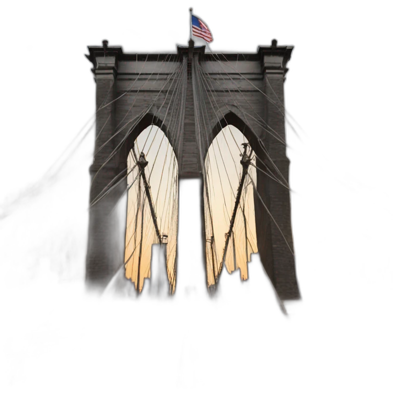 The Brooklyn Bridge emoji