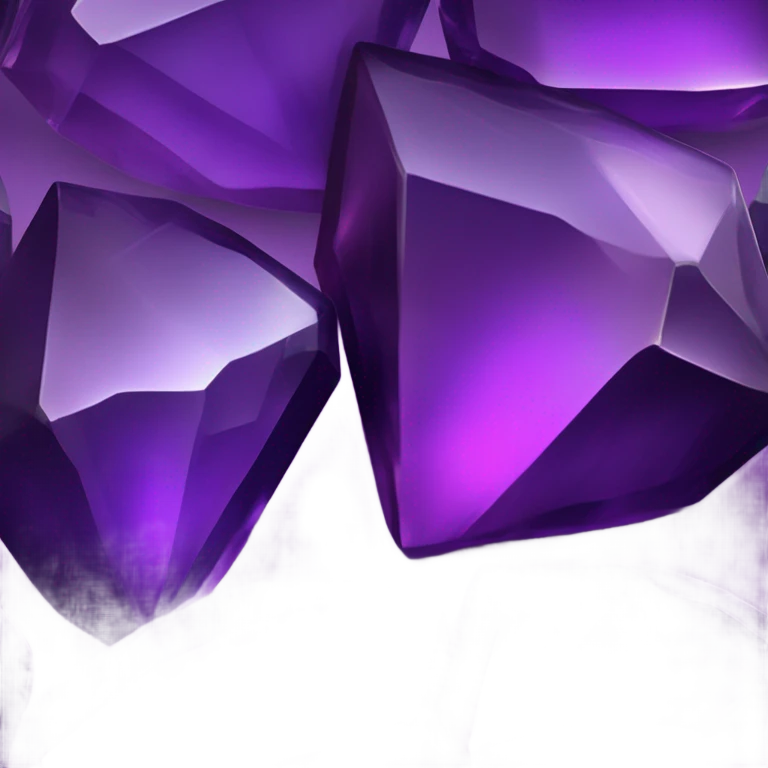purple obsidian crystal emoji