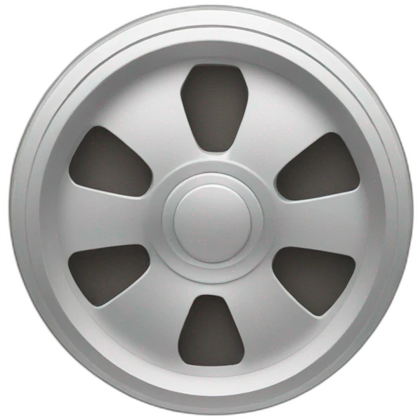 wheel with a stop sign emoji