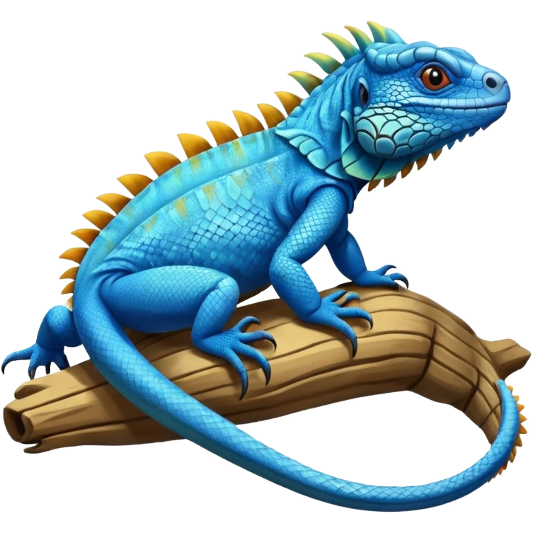 Blue Iguana emoji