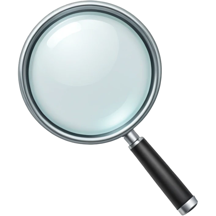Magnifying glass emoji