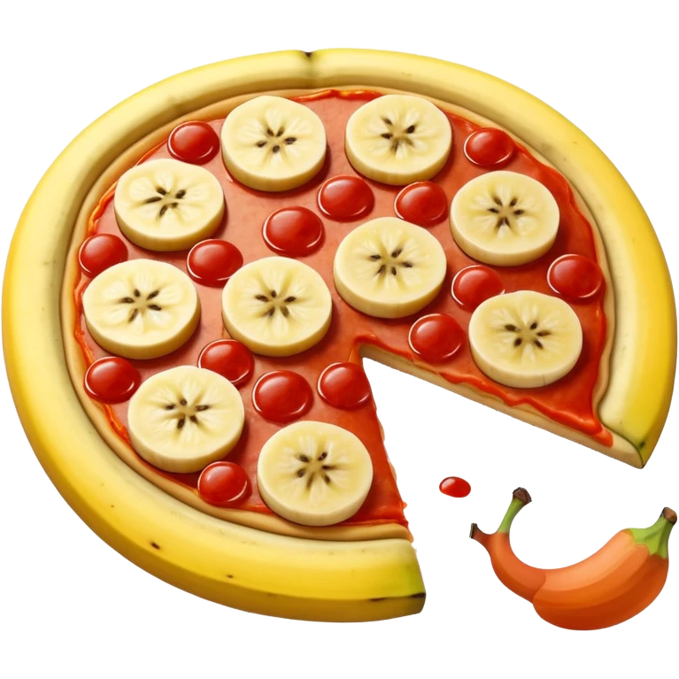 banana pizza emoji