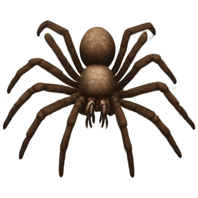 tarantula spider realistic  emoji