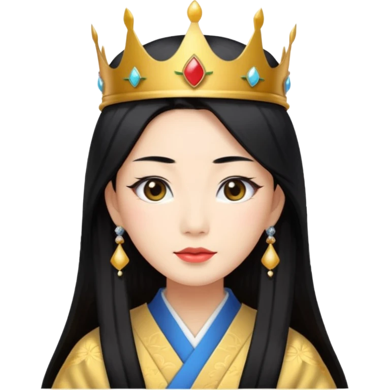 japaneses queens long hairs emoji