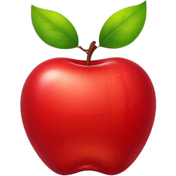 Minecraft apple emoji