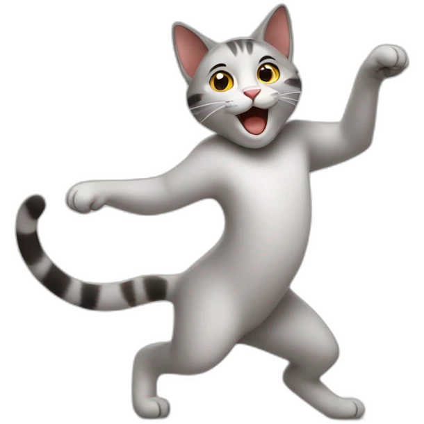 dancing cat emoji
