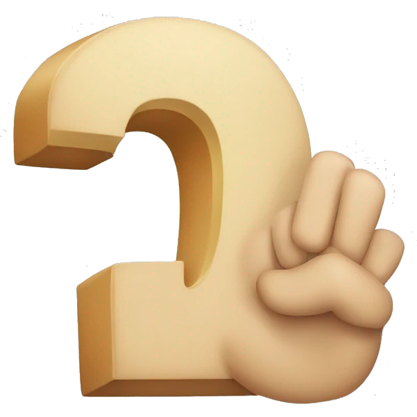 letter C with hand emoji