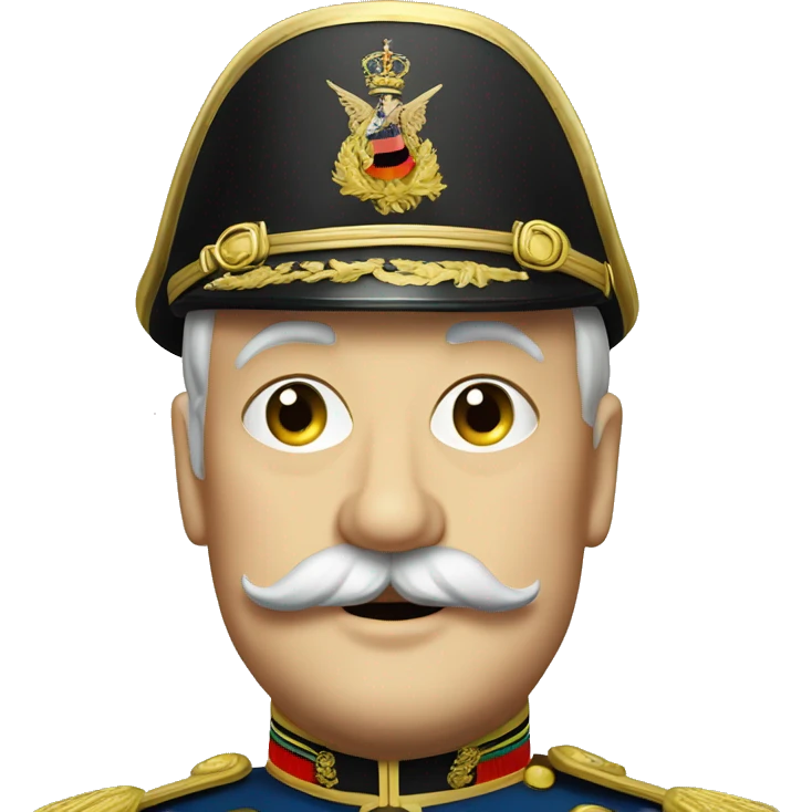 german emperor Wilhelm II emoji