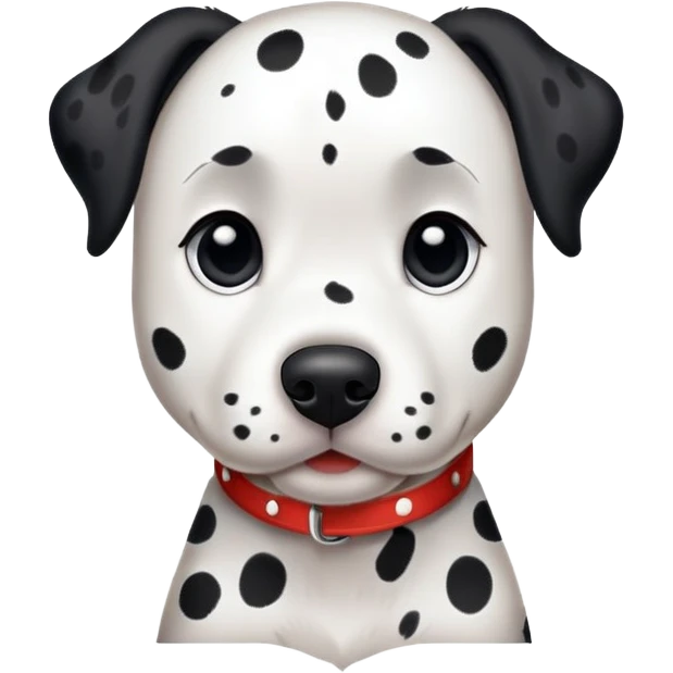 dalmatian dog emoji