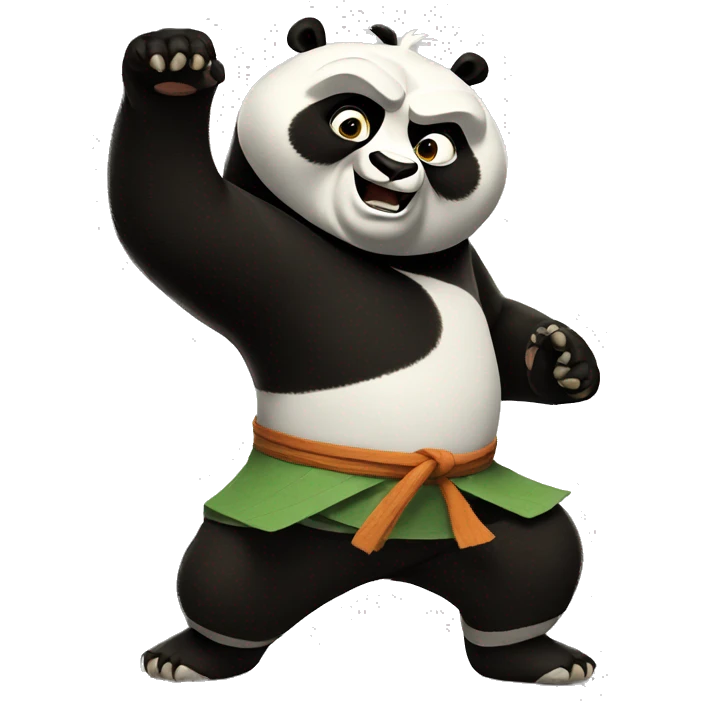 kung fu panda emoji
