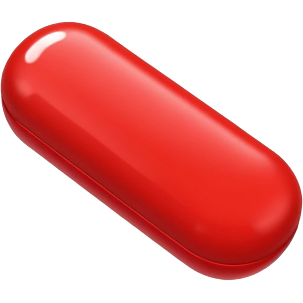 A Case in red Pill emoji