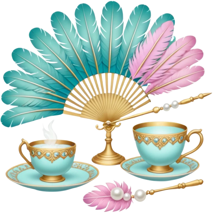 bridgerton aesthetic things emoji