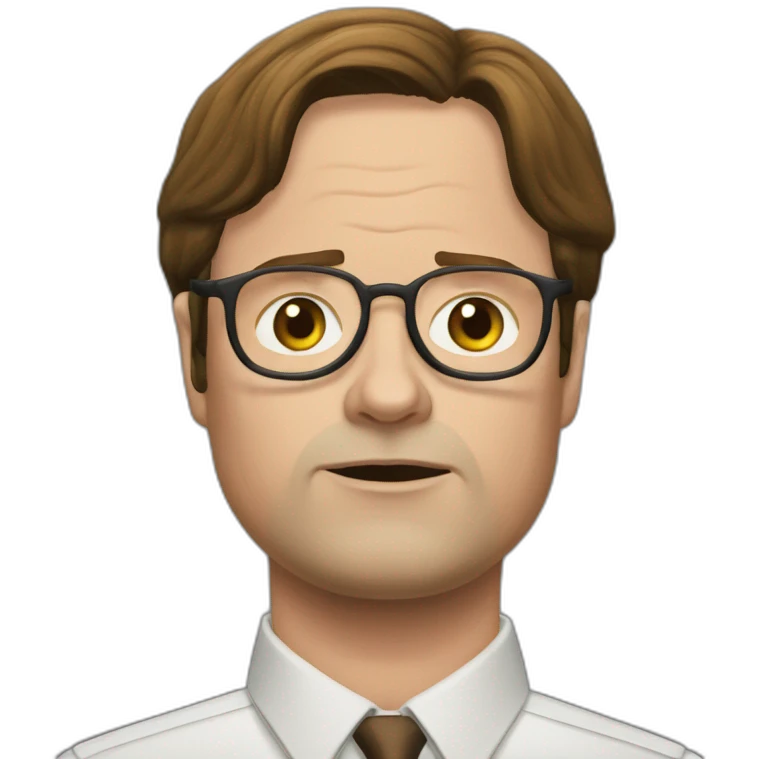 dwight schrute emoji