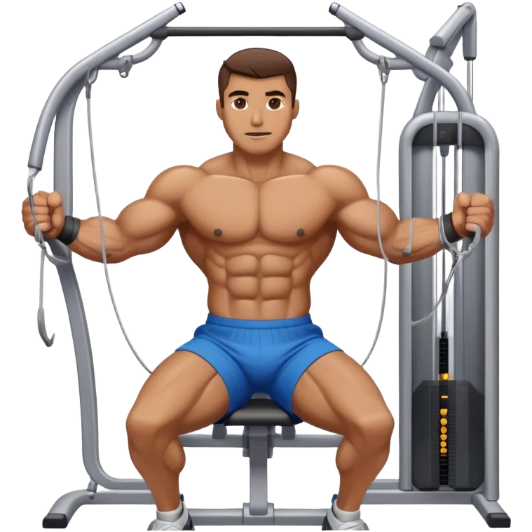 guy cable-crossover gym emoji