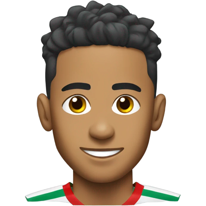 neymar with moroccan shirt emoji
