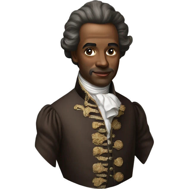 photorealistic aristocrat XVIII century emoji