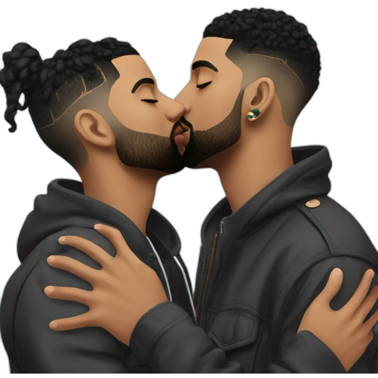 drake kissing 21 savage emoji