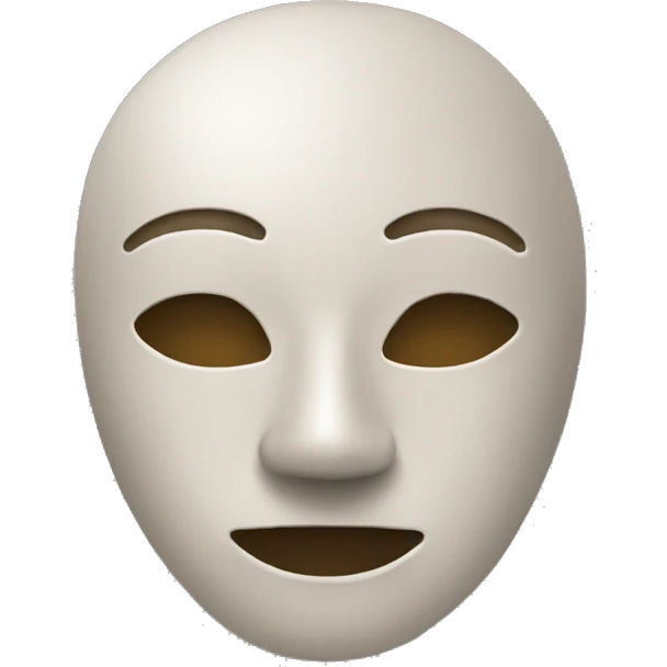Mud mask emoji