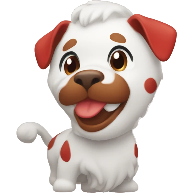 Cute number one red  emoji