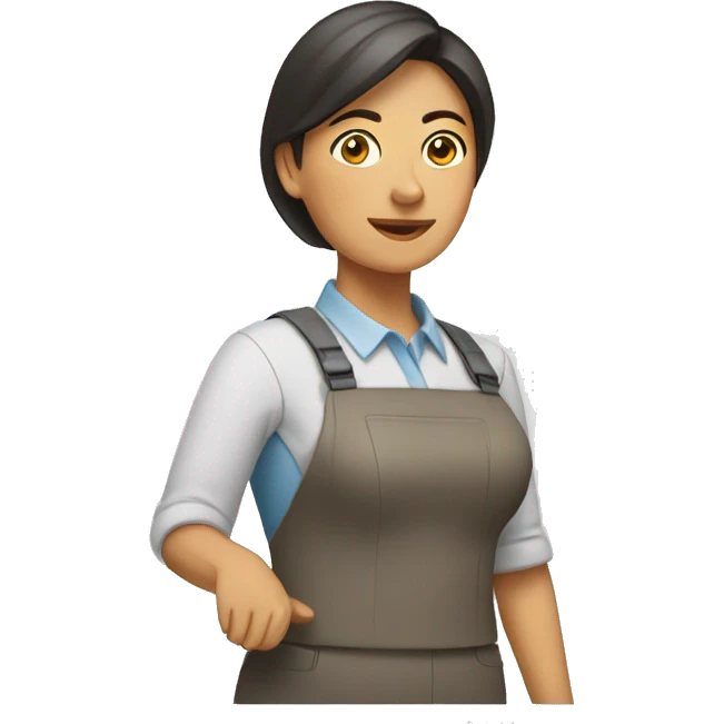mujer trabajando emoji