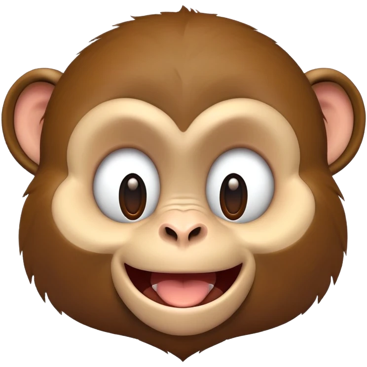 happy monkey emoji