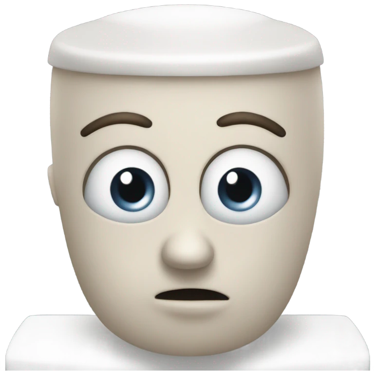 Skibidi toilet crying emoji