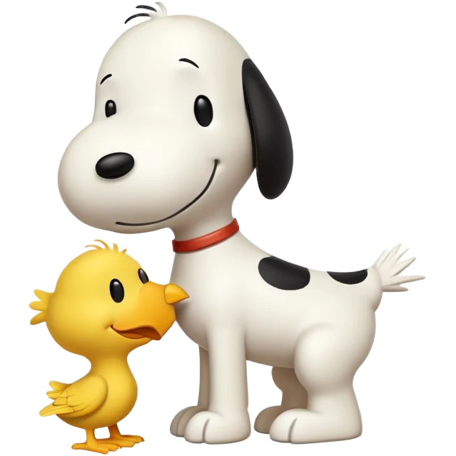 Snoopy and woodstock emoji