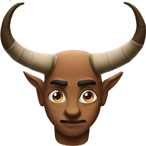 Horns down emoji