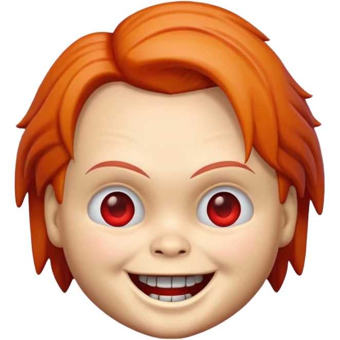Un emojin de chuky emoji