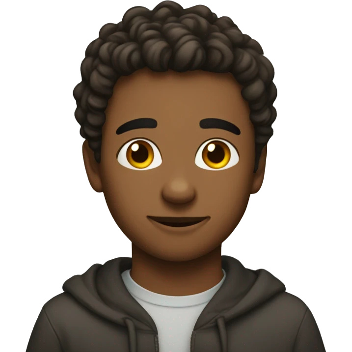 Young man with narcissistic personality  emoji