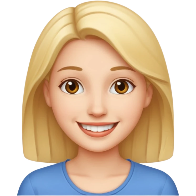Young woman  emoji