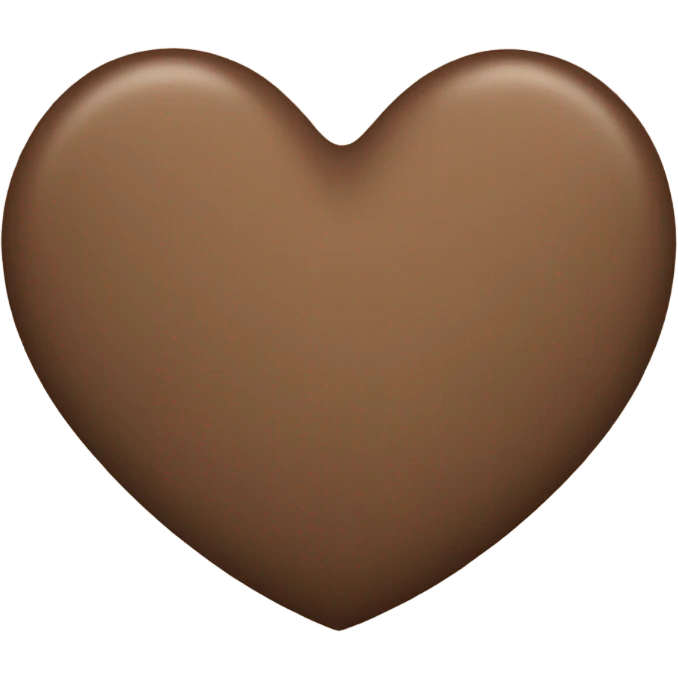 brown heart emoji