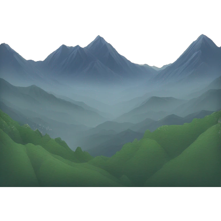 mountains emoji