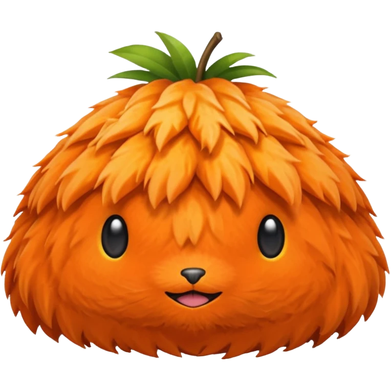 Kapibara fruit cap emoji