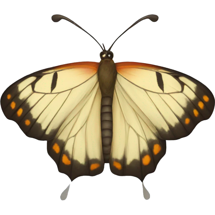 Mariposa monarca emoji