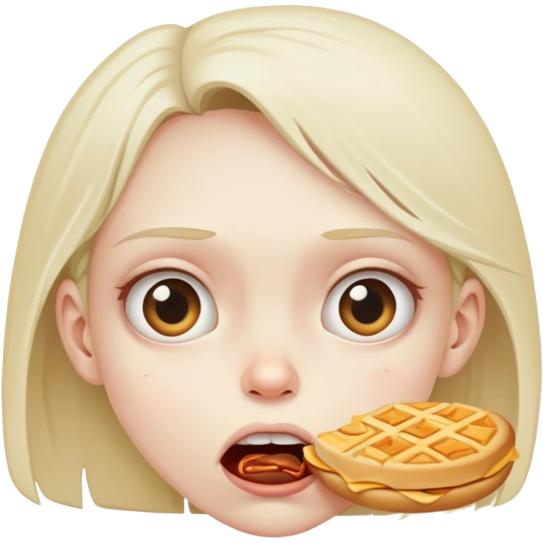STARVING girl so hungry hasn’t eaten food emoji