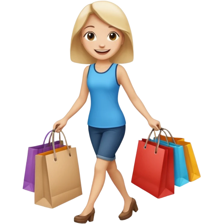 shopping emoji